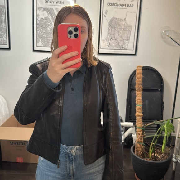 Andrew Marc Nordstrom leather jacket - Picture 9 of 9